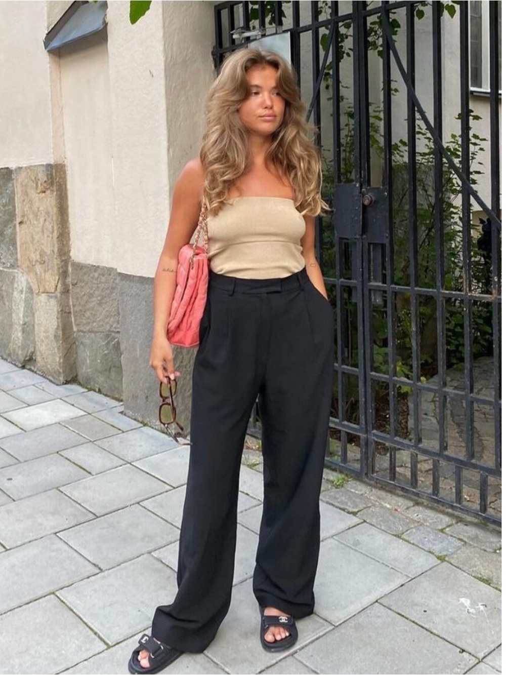 Djerf Avenue Favorite Pants Black